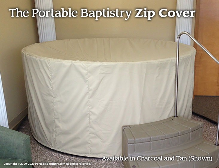 Portable Baptistry Dust Protection