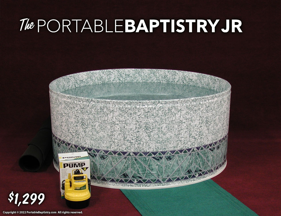 Portable Baptistry Jr. - Click Image to Close